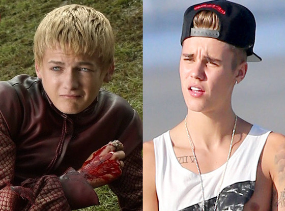 Jack Gleeson, Justin Bieber Jack Gleeson, Justin Bieber